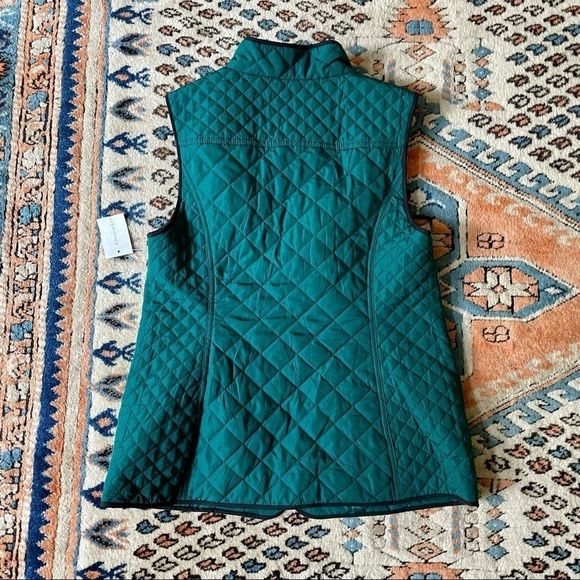 Charter Club Green Balsam Quilted Vest - Picture 4 of 4